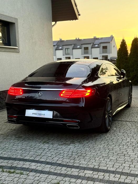 Mercedes-Benz Klasa S Piękna i luksusowa S class coupe