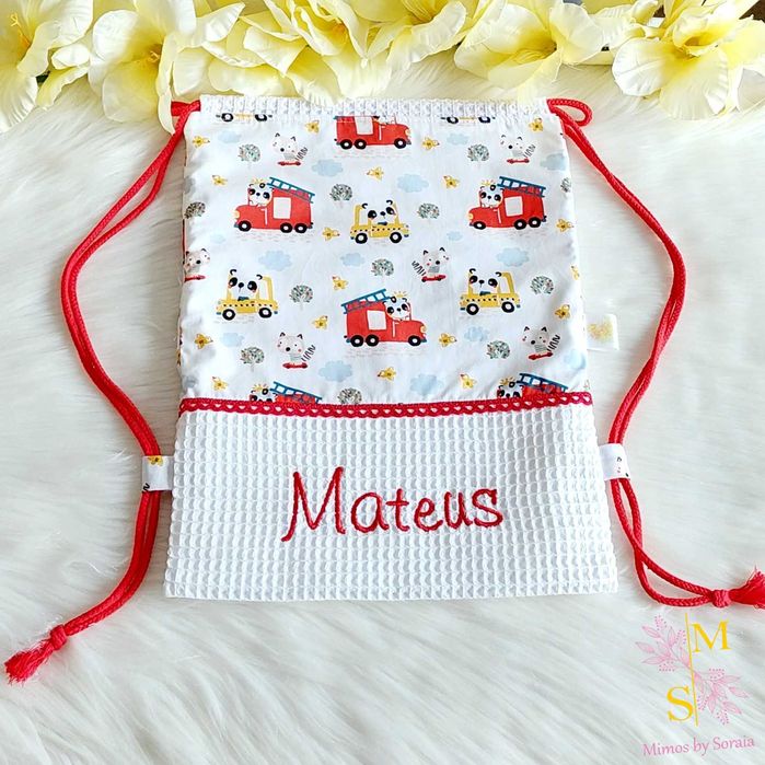 Saco-Mochila em Tecido - Personalizado