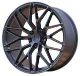 Nowe czarne felgi R20 5x112 Porsche Macan 9J ET26 + 10J ET19