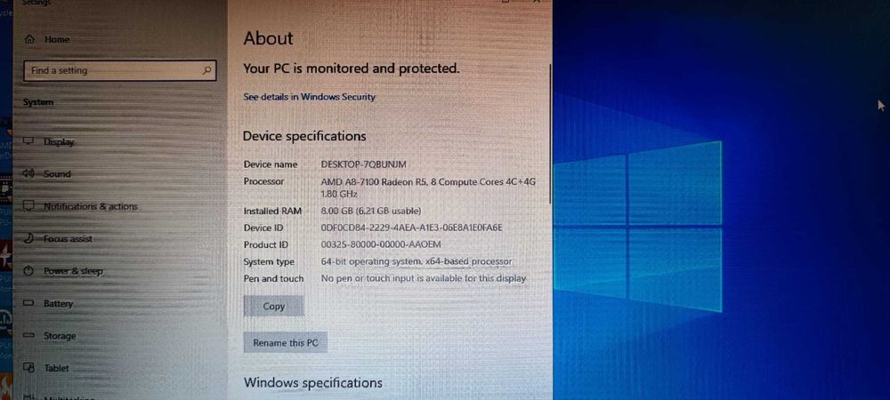 Computador Acer Aspire E15 E5-551G-84TS