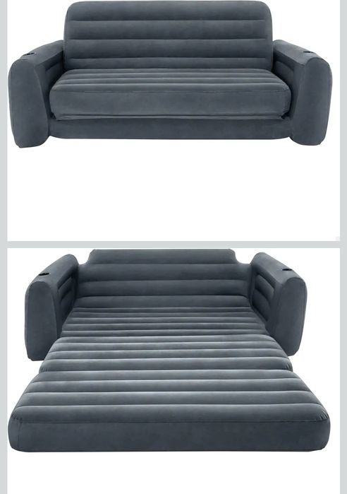 Intex Sofa Rozkładana, 203 x 224 x 66 cm materac dmuchany