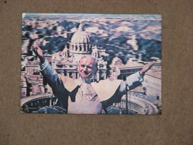 Pocztówka trójwymiarowa Jan Paweł II