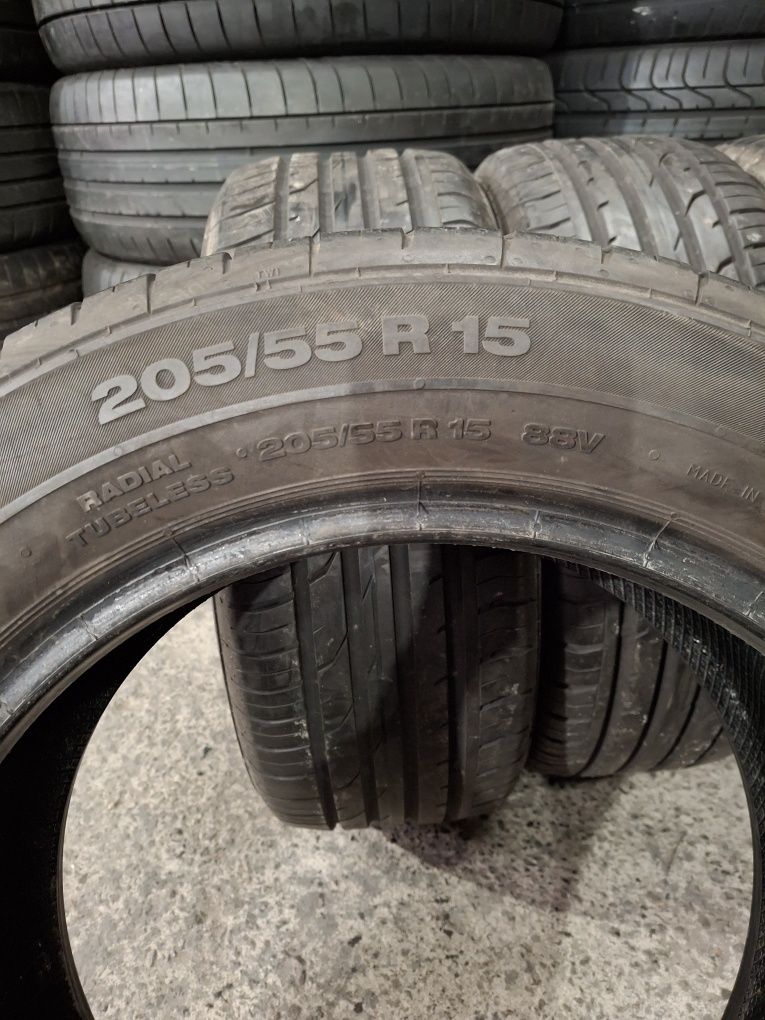 Літні шини б/у 205/55 R15 88V Continental ContiPremiumContact2 (склад)