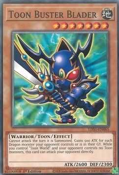 Karta Yugioh Toon Buster Blader