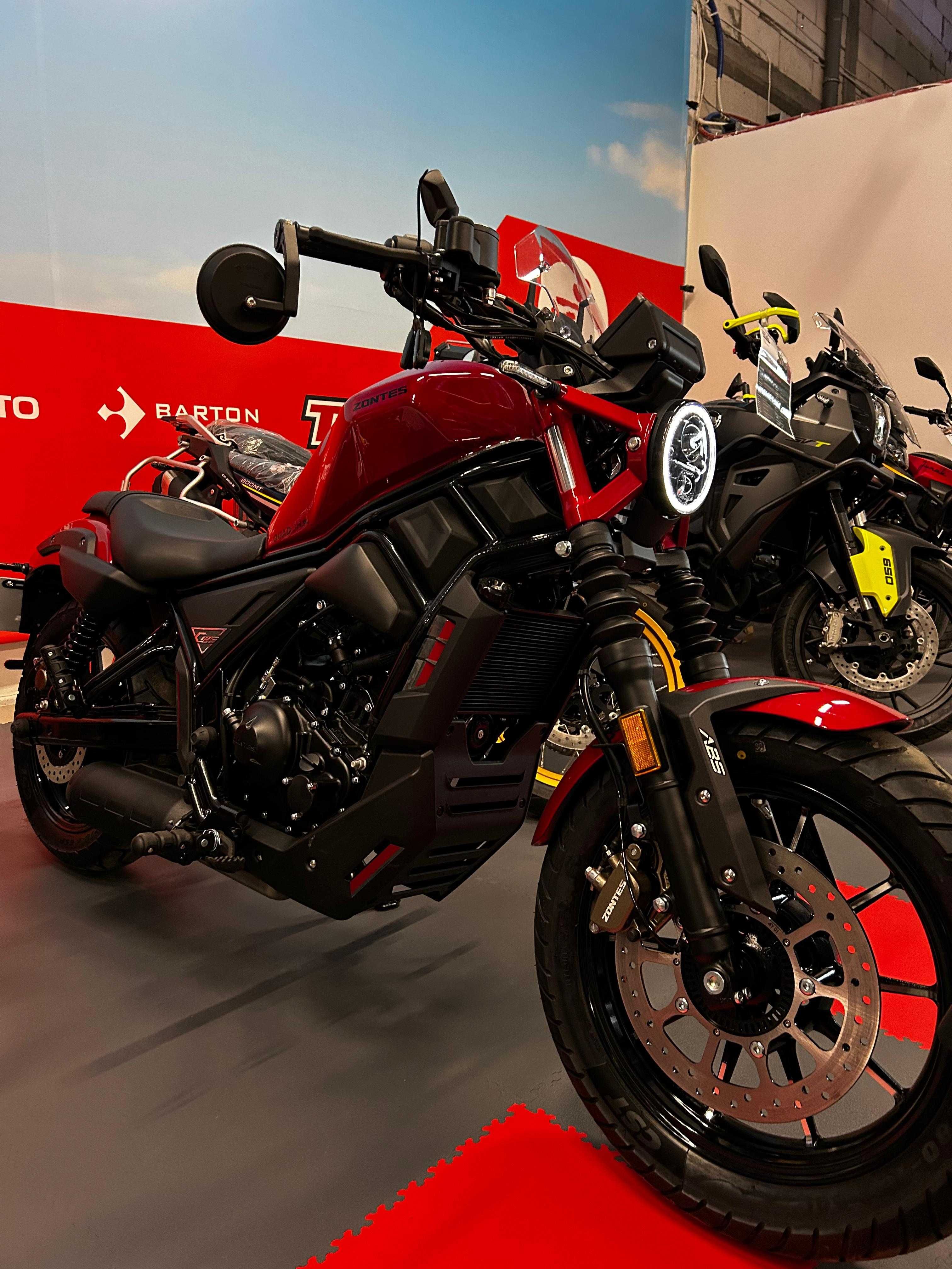 Motocykl Zontes  125 c2 ABS LED 2025 od ręki Cruiser QuadOn