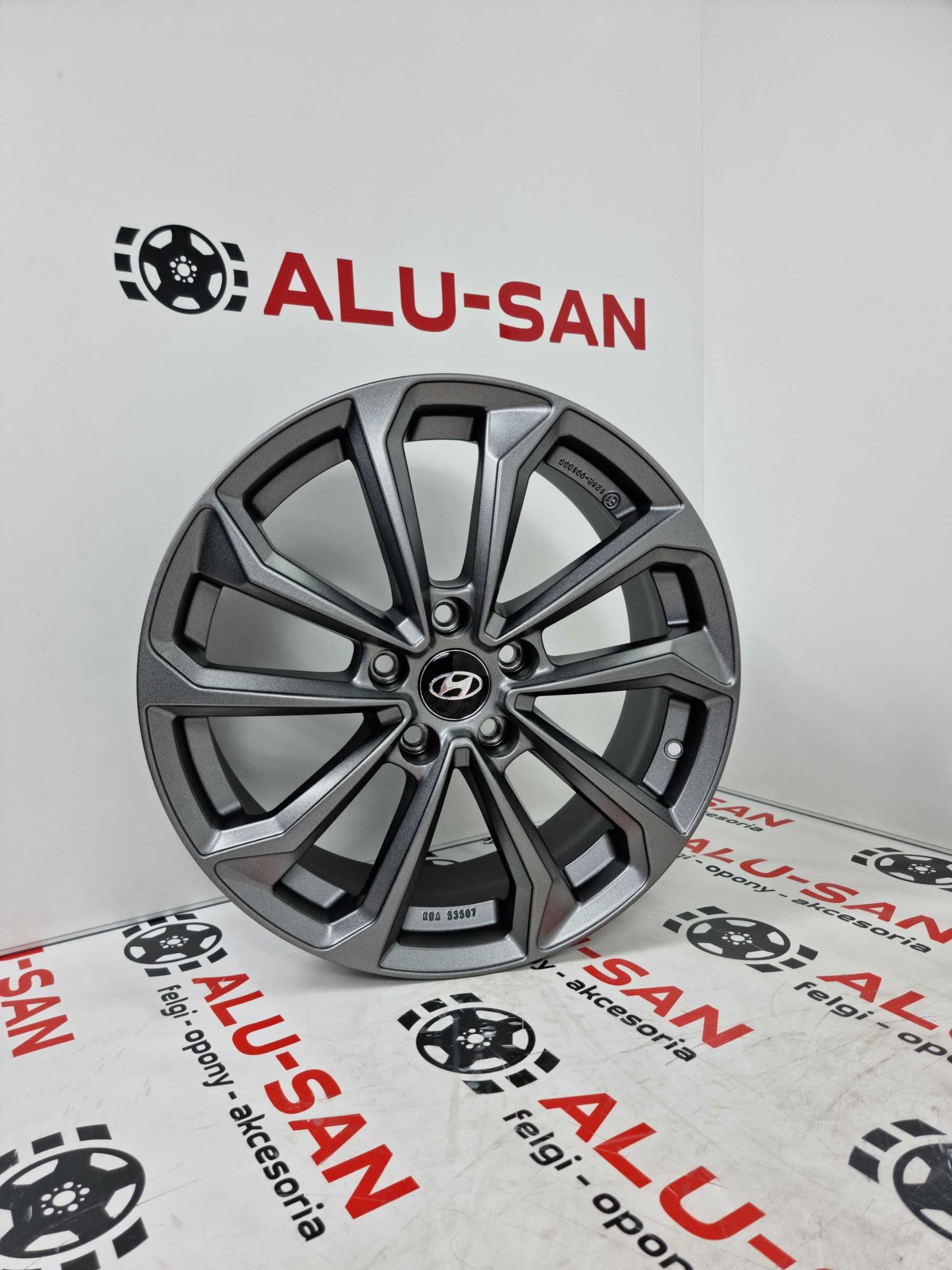 NOWE alufelgi HYUNDAI 18''5x114,3:Elantra I30 I40 Tucson Grafit