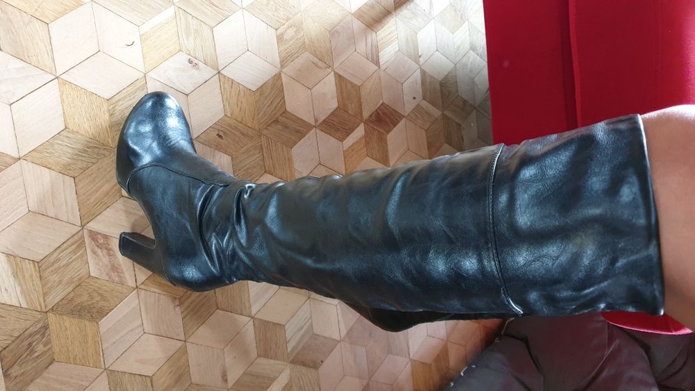 Kozaki czarne rozm 40