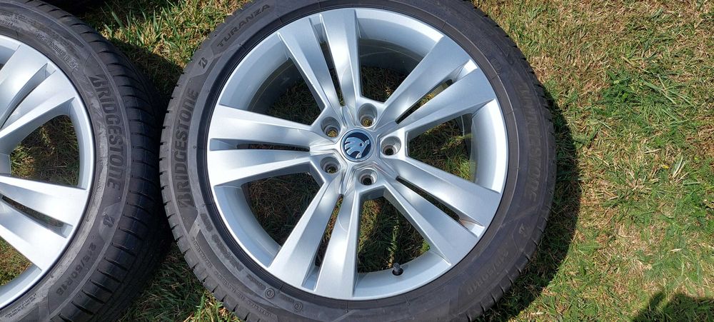 kola letnie 18 skoda karoq ateca 5x112 oponki 7mm 2024