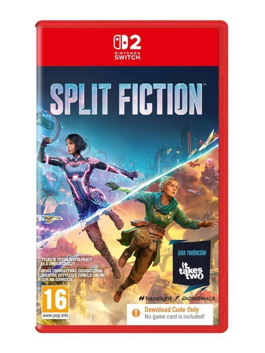 Split Fiction PL (NS2) - Kod w pudełku Gra nowa w folii