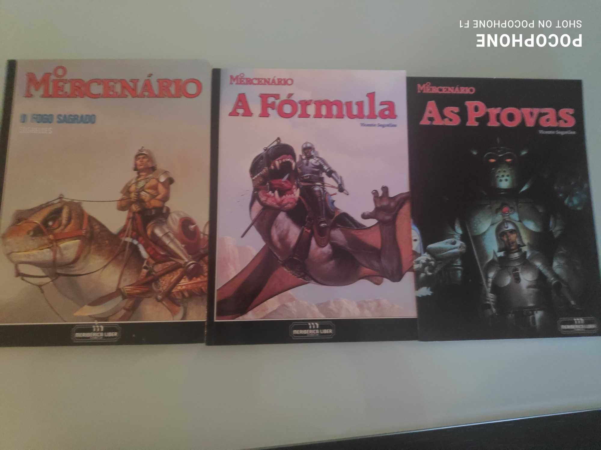 Livros O Mercenário - Vols. 1 + 2 + 3 + 4