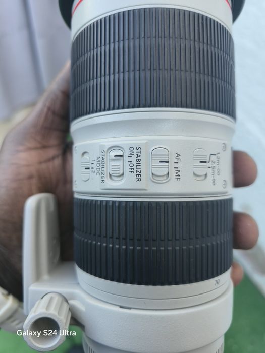 Objetiva Canon EF 70-200mm f2.8L IS III USM Como Nova com garantia