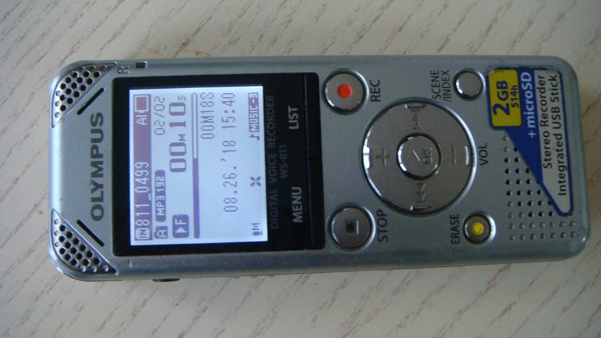 Диктофон Olympus ws 811