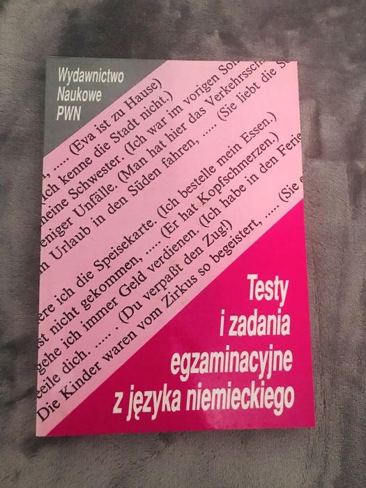 Testy i zadania egzaminacyjne PWN język niemiecki