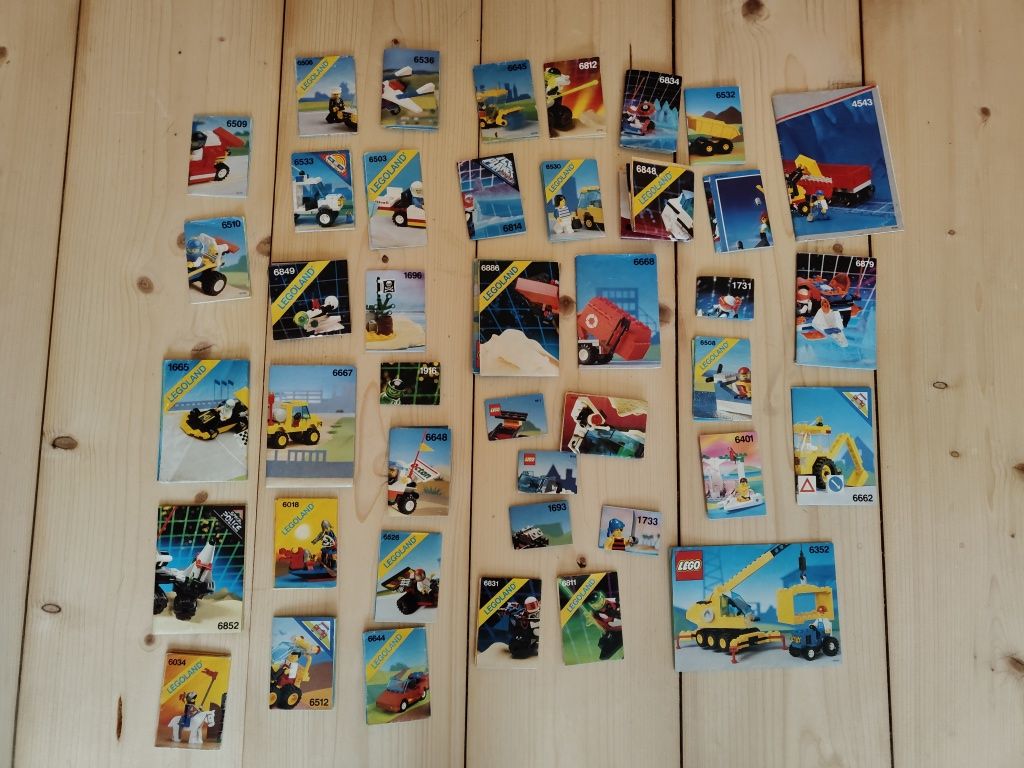 Kolekcja LEGO z lat 80-tych i 90-tych