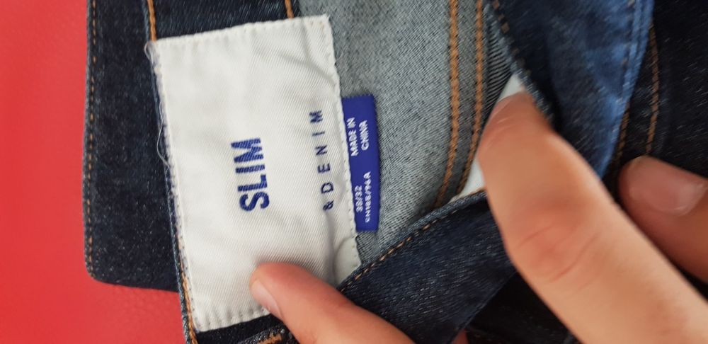 Calças slim fit 42 da H&M Novas