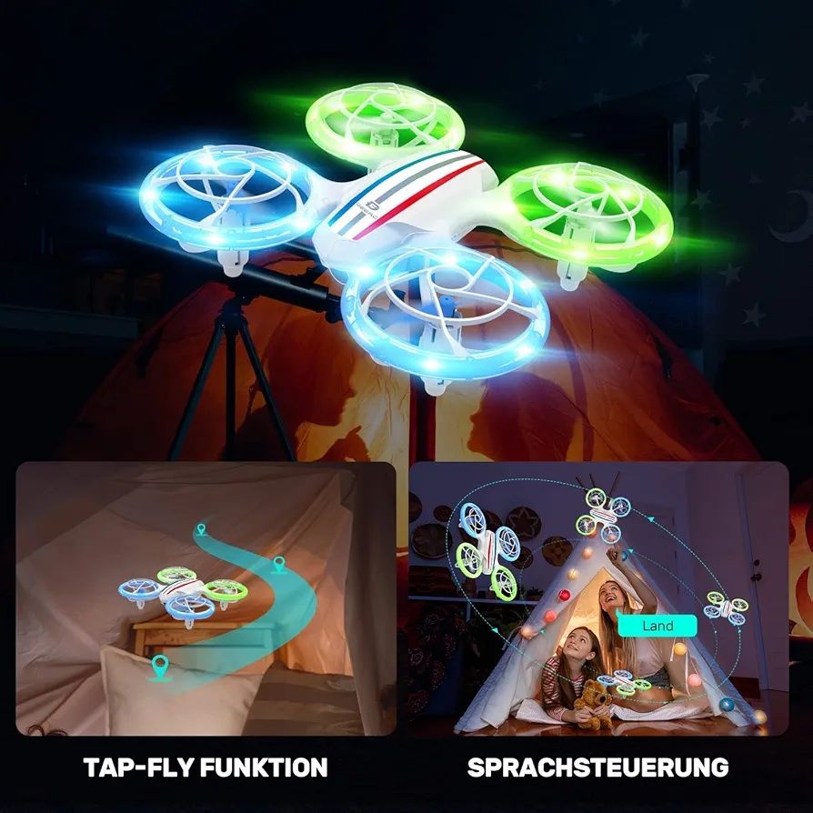 DEERC D23 – Mini dron z kamerą dla dzieci i początkujących