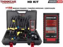 ThinkCar HD KIT Diagnóstico OBD Pesados 24V + Kit Adaptadores (NOVO)