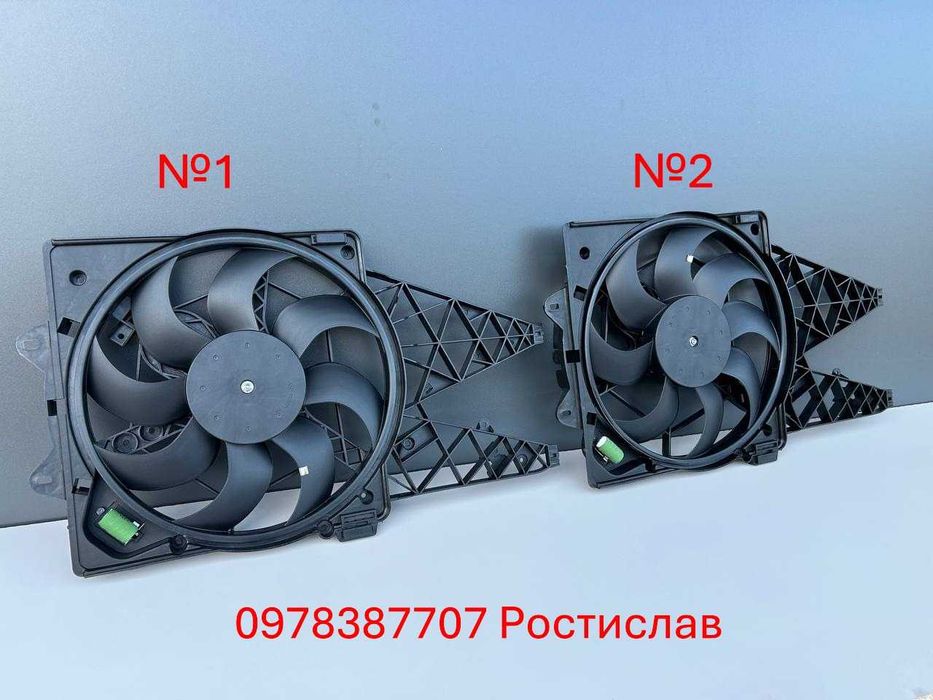 Дифузор Вентилятор радіатора Fiat Doblo 263 Opel Combo Фіат Добло