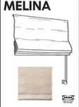 Roleta rzymska ikea melina 60 cm x 160 cm