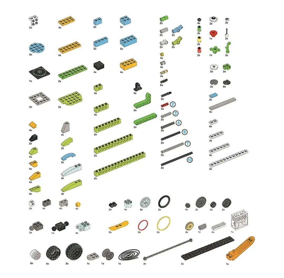 LEGO WeDo 2.0, на акумуляторах, повний комплект, нові, запаковані