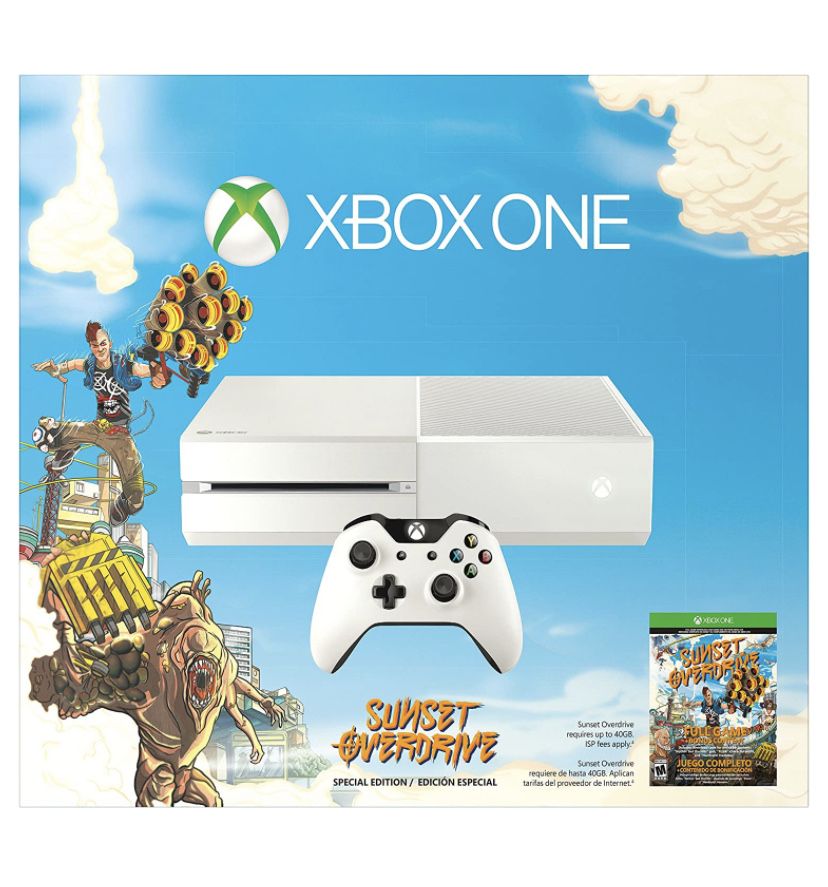 Microsoft XBOX ONE (SUNSET OVERDRIVE Special Edition) em branco