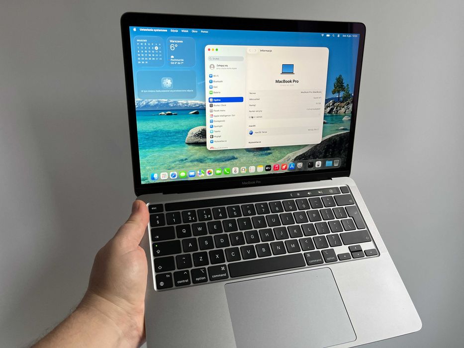 Laptop Apple Macbook PRO 13'' 2020 A2338 M1 8core 16/512GB FV23% szary