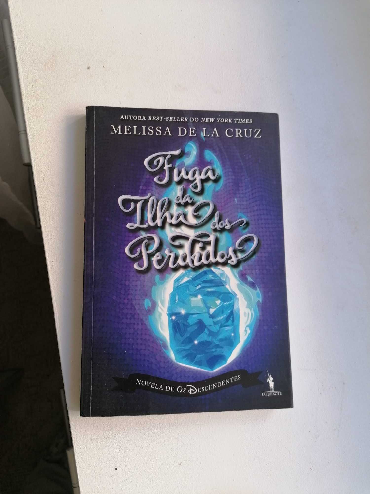 Livro Fuga da Ilha dos Perdidos de Melissa de La Cruz