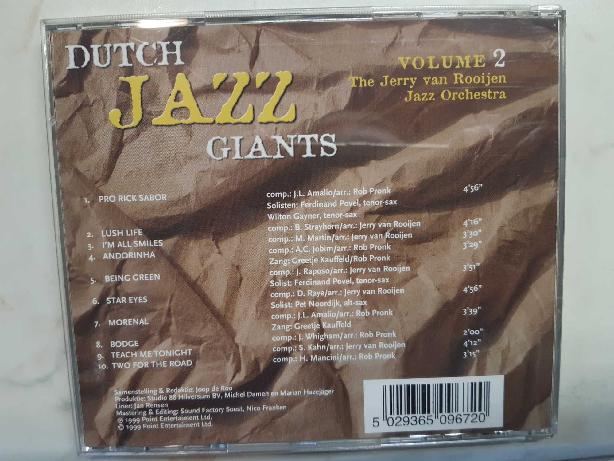 CD Dutch Jazz Giants , джаз