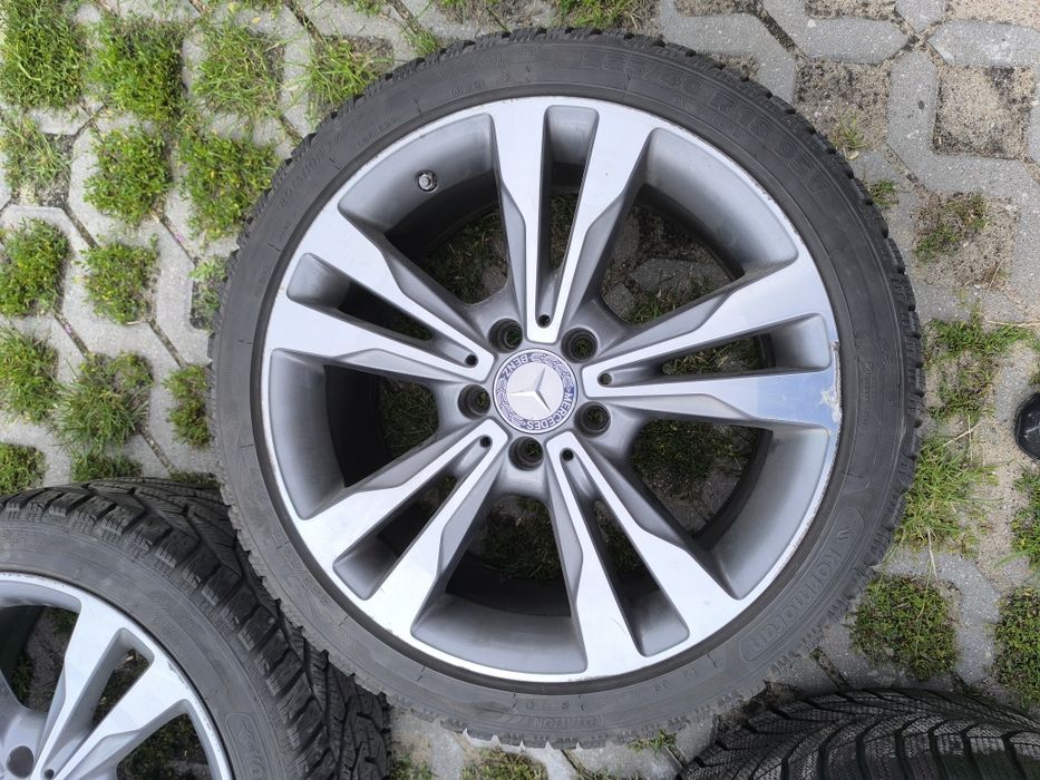 Felgi Mercedes 18 cali 5x112 dwie szerokości 7,5j et44 8,5j et56 zamia