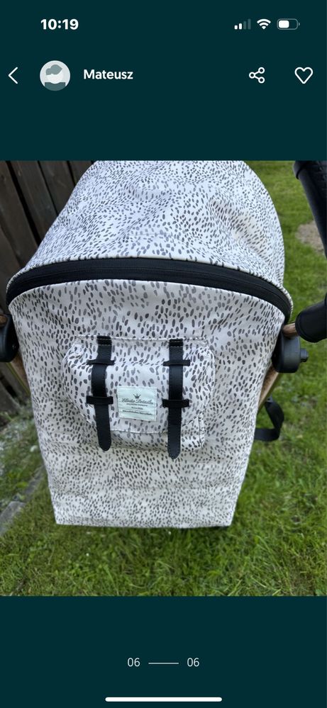 Wózek spacerowy Elodie Details 3.0 Stockholm Stroller „Dots Of Fauna