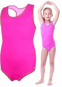 Strój kąpielowy kostium dziewczęcy jednoczęściowy basen plażę 116 Shep