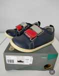 Bobux Grass Court Switch Navy (Red + Silver Metallic)  rozmiar 24