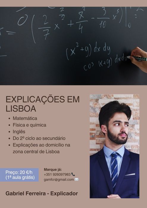 Explicações em Lisboa Central