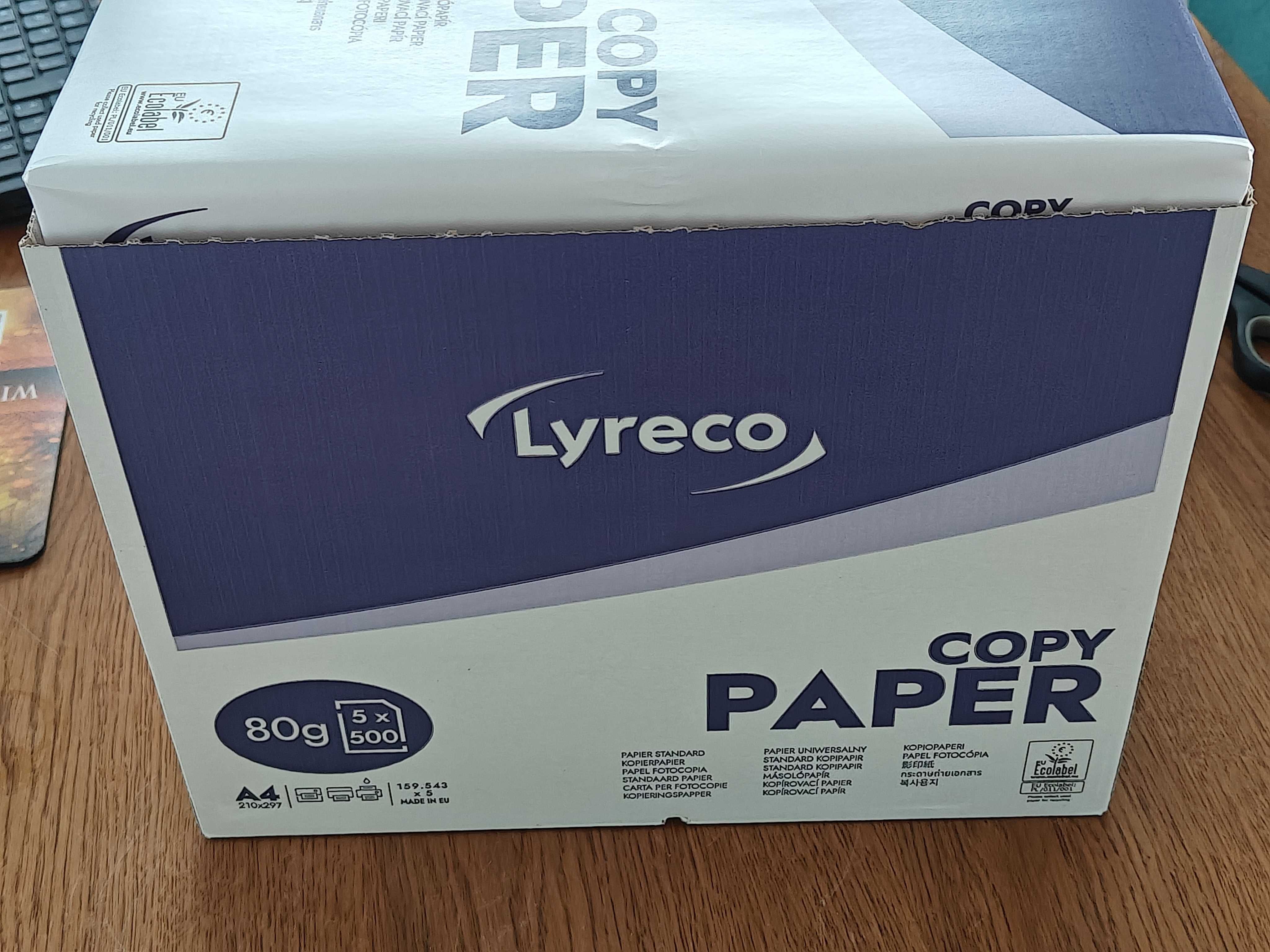 Papier do drukarki A4 80g biały - 5 ryz