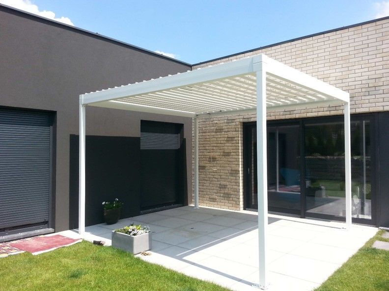 Pergola Aluminio 3,50m x 4,00m - RENSON Azore