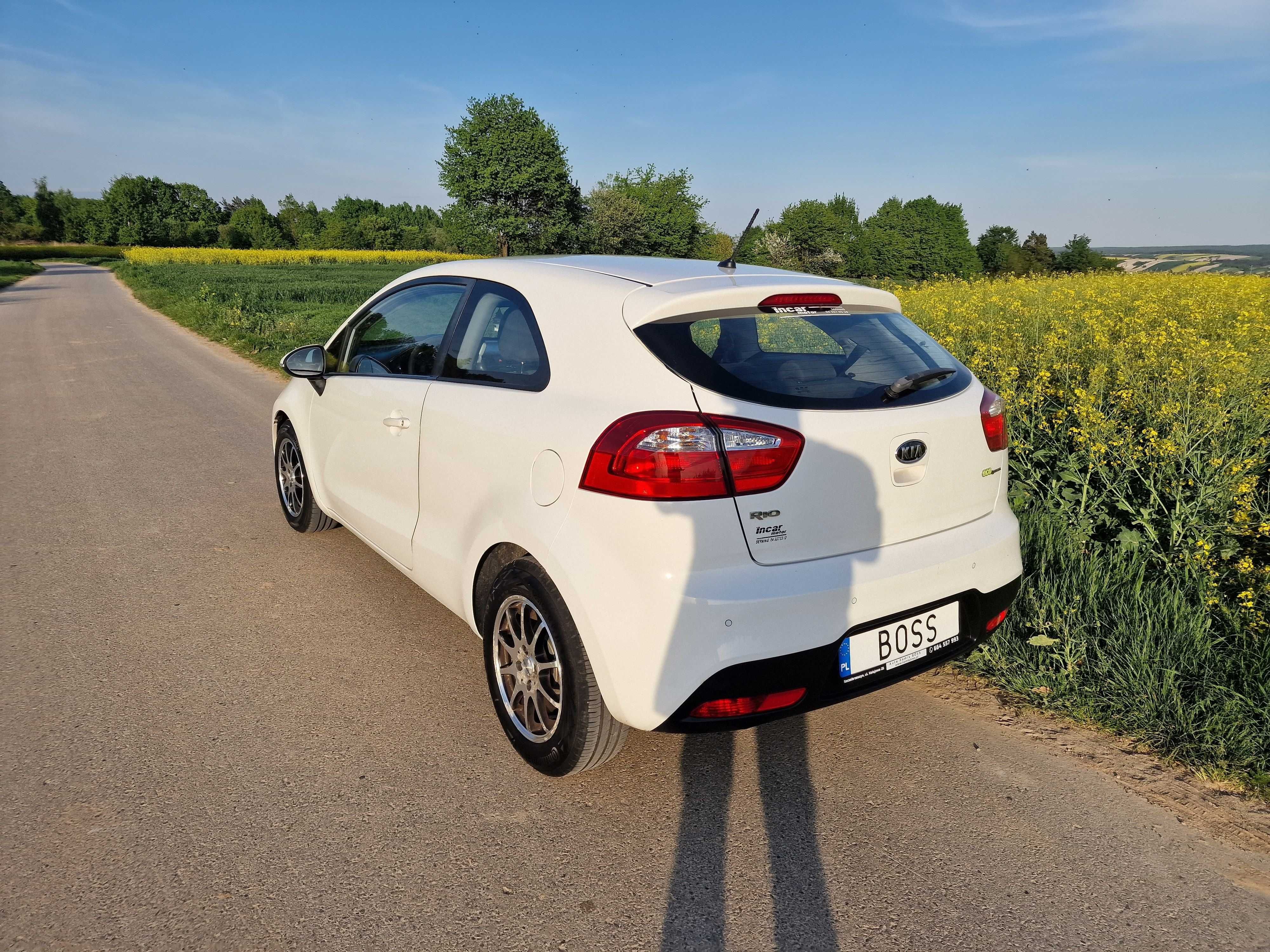 Kia Rio 1,4 CRDI 90KM 2012r Ledy, Klima, 6-biegów, Nowe Opony, IDEALNA