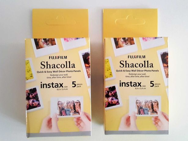 Ramki do zdjęć Instax mini FujiFilm Shacolla, zestaw 2 x 5 sztuk