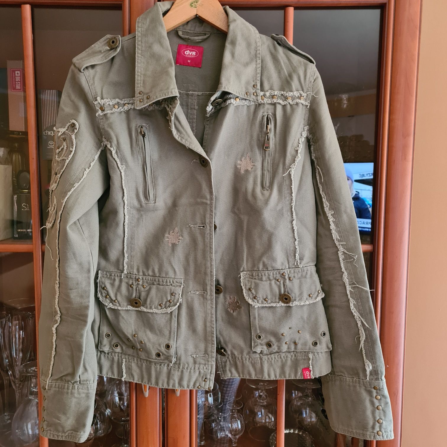 Kurtka jeans khaki Discovery