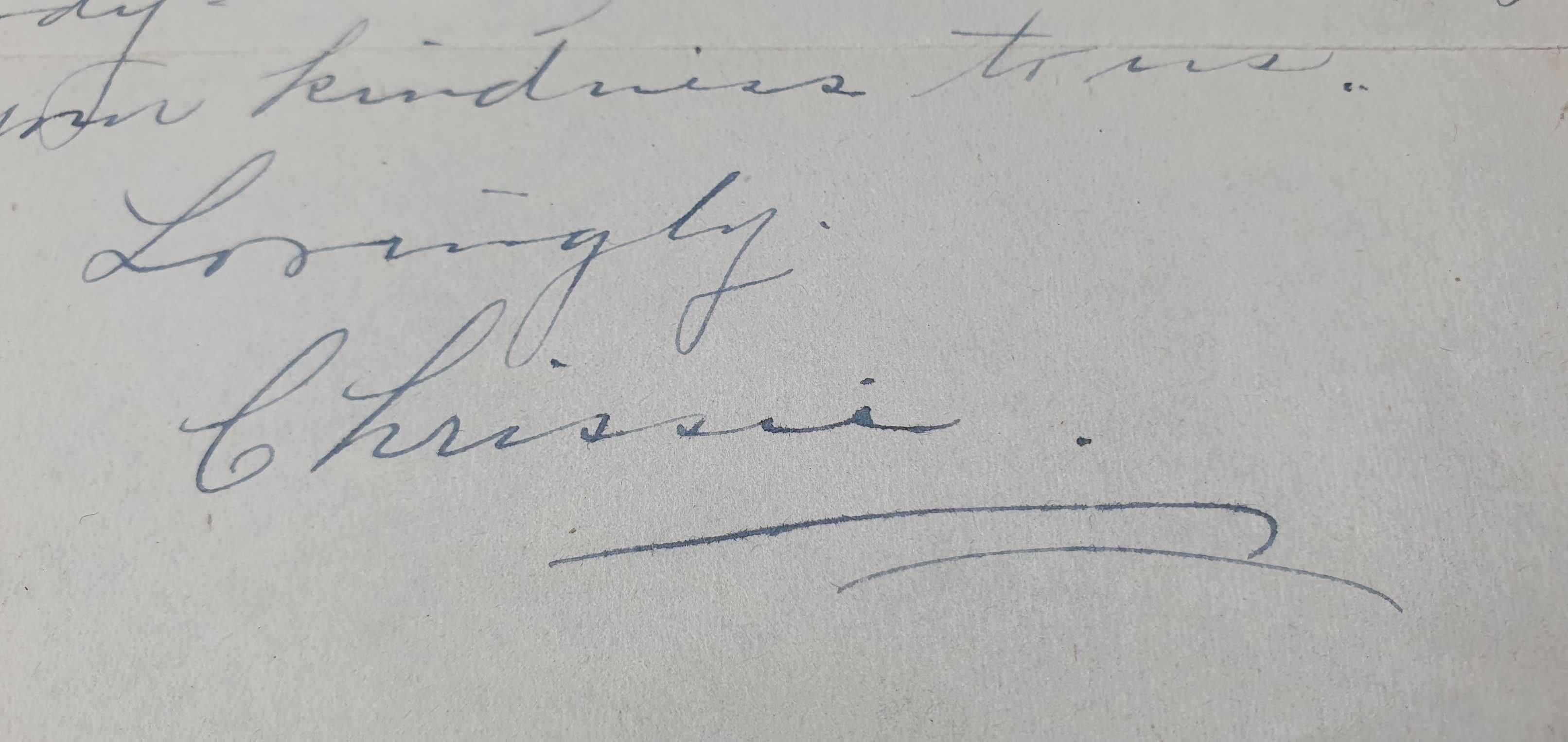 List prywatny  z USA do UK  10.1928R.