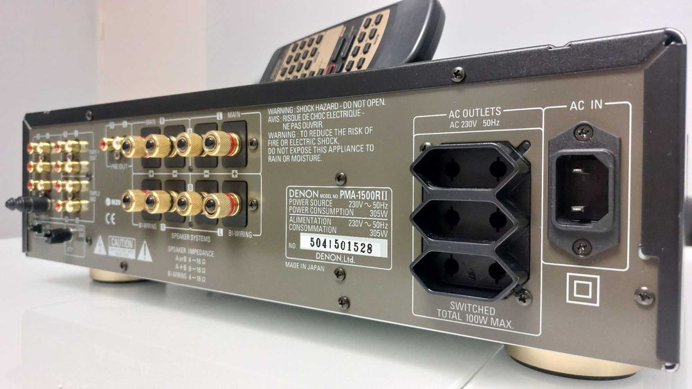 Усилитель стерео Denon PMA 1500RII идеальный + ДУ оригинал 1500R2