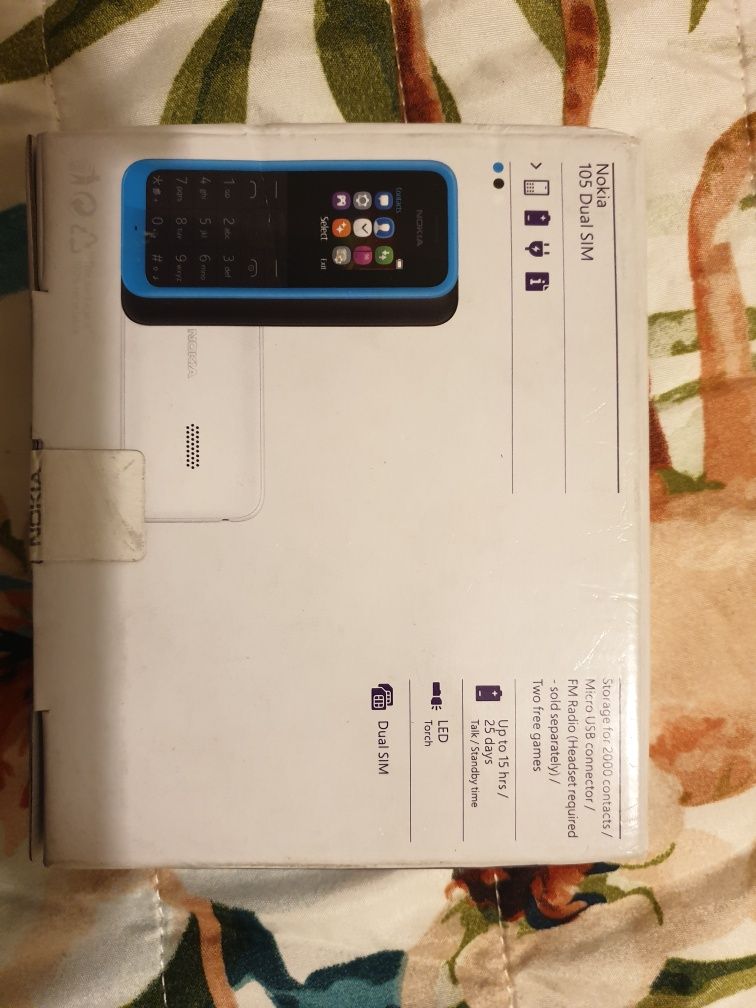 Nokia 105 dual sim selado