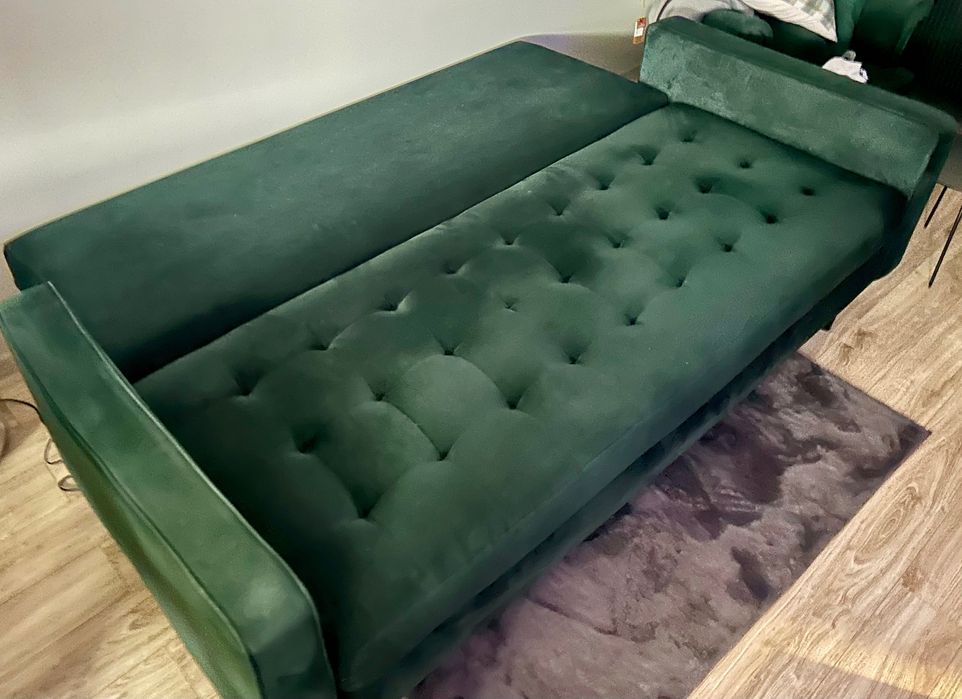 Sofa/Kanapa butelkowa zieleń