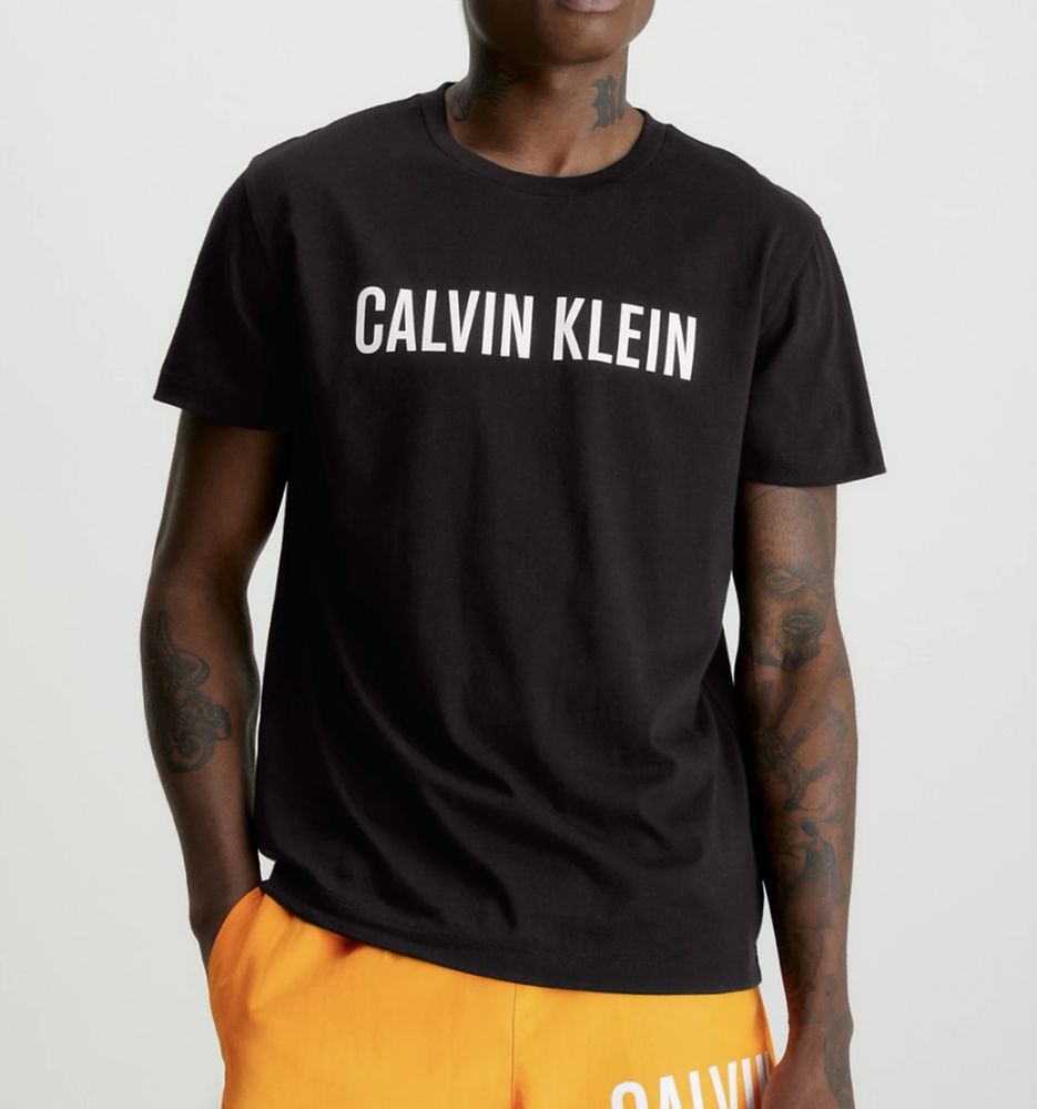 Футболки мужскте Calvin Klein Ск новинка 2024 Келвин Кляйн черная