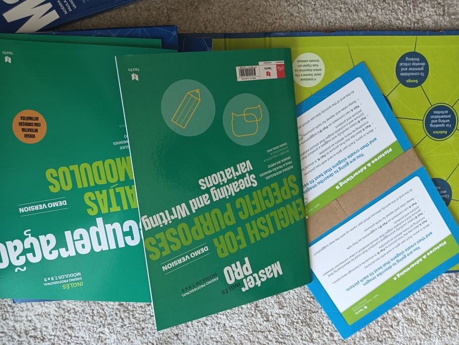 Master PRO Inglês Módulos 7/8/9 - Dossier do professor completo. NOVO*