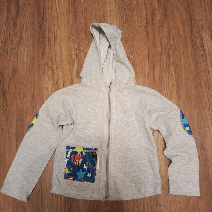 Bluza dziewczęca z kapturem Angry birds