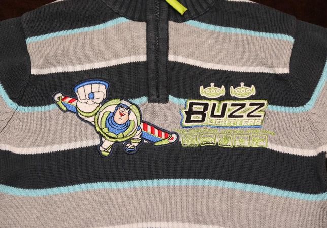 Sweter BUZZ Astral / C&A / TOY STORY / 110 / 5-6 lat