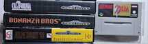 Zestaw Gier Sega Mega Drive SNES Bonanza Bros, Hockey California Zelda