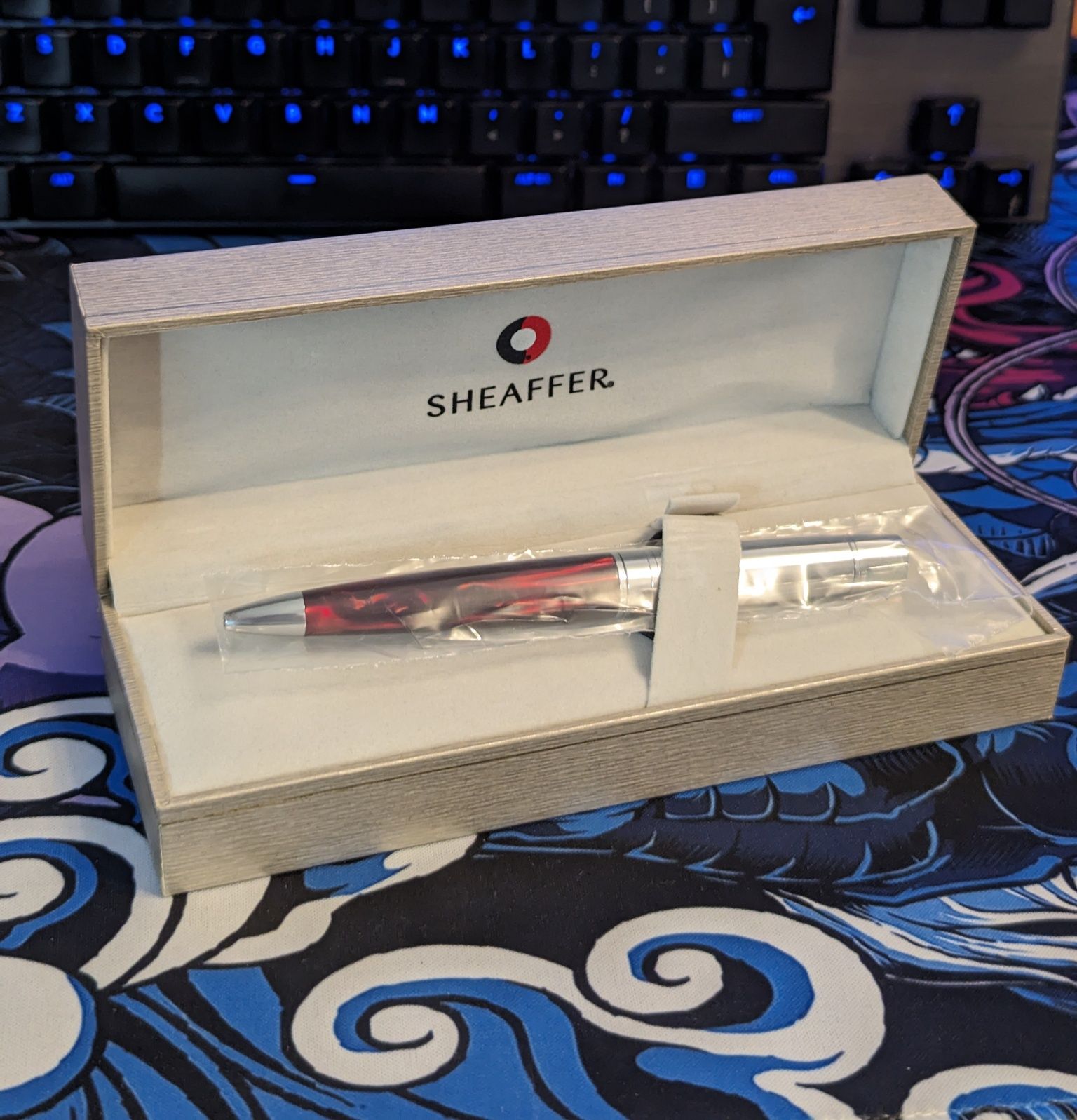 Ручка кулькова Sheaffer Iridescnet Red 9315-2