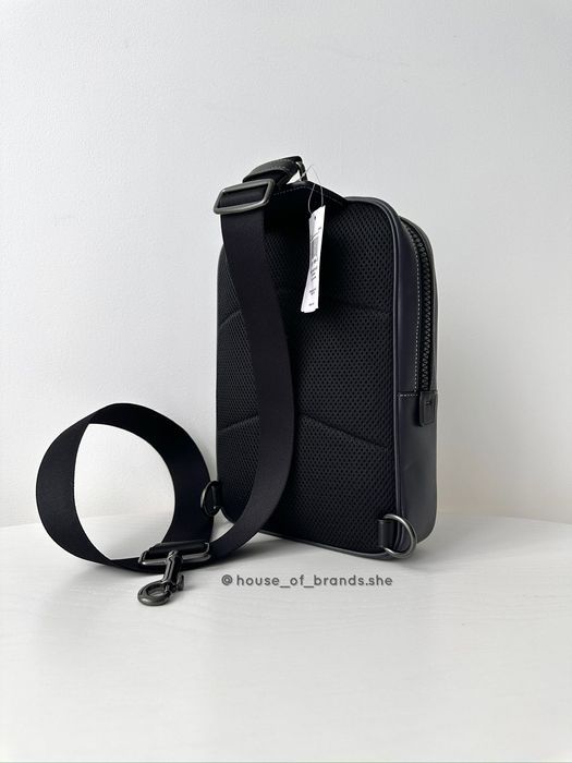 COACH Track Pack Мужская сумка бананка слинг чоловіча сумочка слінг