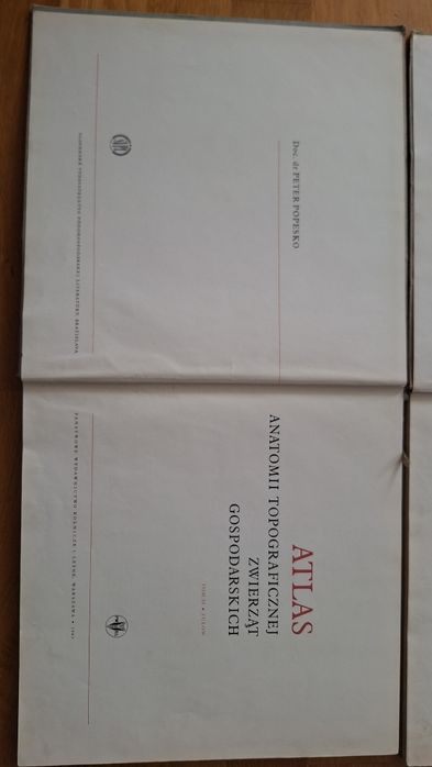 Atlas Anatomii Topograficznej Zwierząt Gospodarskich